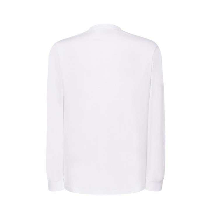 T-SHIRT 170 g/m² Biały  Długi rękaw TSRA LS WH