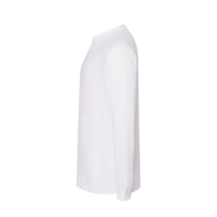 T-SHIRT 170 g/m² Biały  Długi rękaw TSRA LS WH