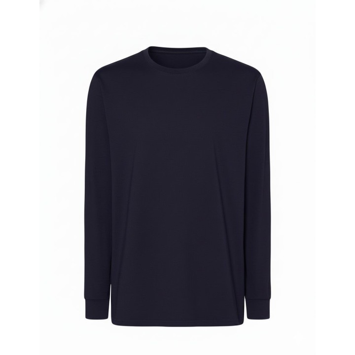T-SHIRT 170 g/m² Navy  Długi rękaw TSRA LS NY