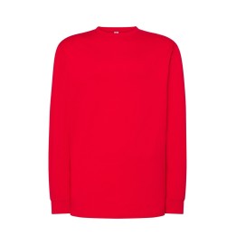 T-SHIRT 170 g/m² Red  Długi rękaw TSRA LS RD
