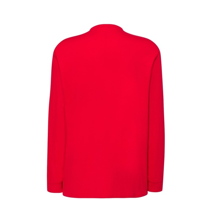 T-SHIRT 170 g/m² Red  Długi rękaw TSRA LS RD