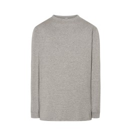 T-SHIRT 170 g/m² Grey Melange  Długi rękaw TSRA LS GM