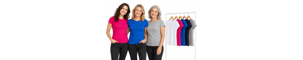 T-shirty damskie 170 g/m² – bawełniane koszulki premium