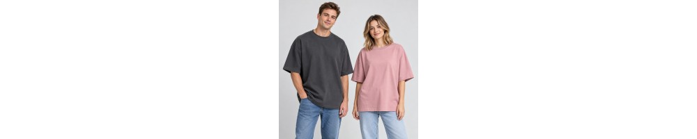 Koszulki oversize damskie i męskie – luźne T-shirty | AFIL BHP