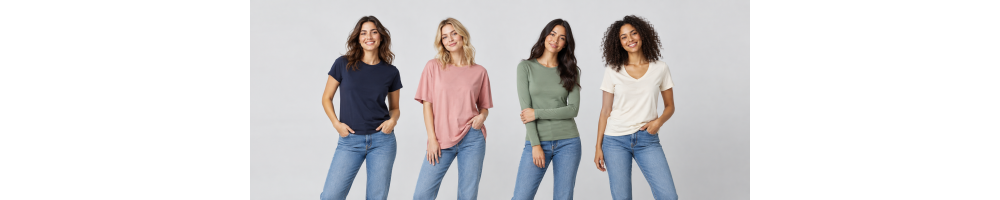 Koszulki damskie – T-shirty, oversize i długi rękaw | AFIL BHP