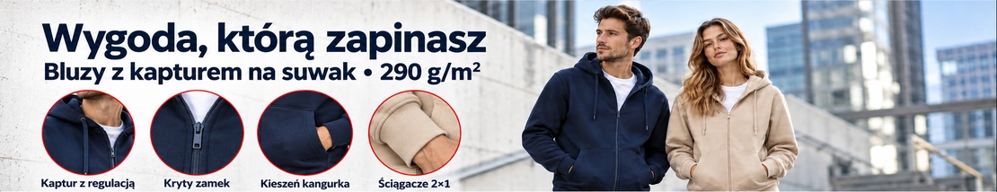 Bluza z kapturem wyjątkowe ciepło